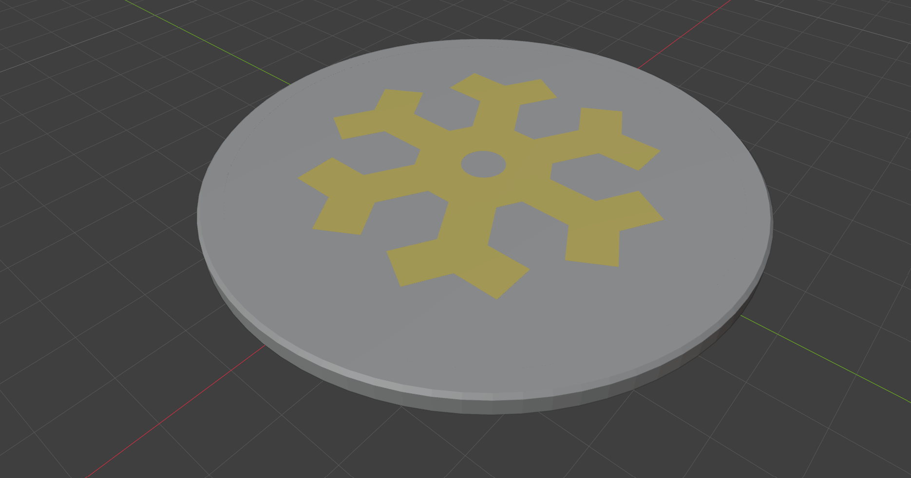 A round coaster